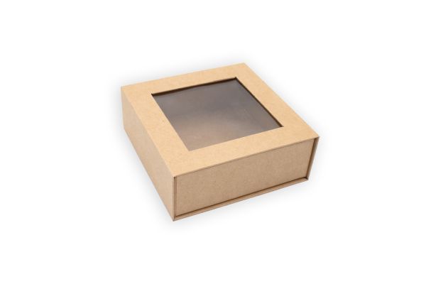 Magnetbox mit Sichtfenster 14x14x5 cm Auslaufartikel! 1007MB14-013 