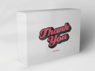 Geschenkbox "Thank You! 23"