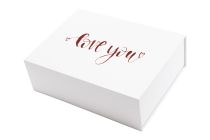 Magnetbox "Love You" versch. Farben u. Größen