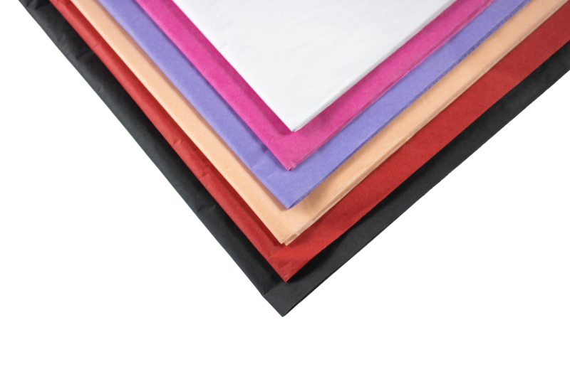 Seidenpapier versch. Farben 50x75 cm ab 480 Bögen (14g) 2107B480 