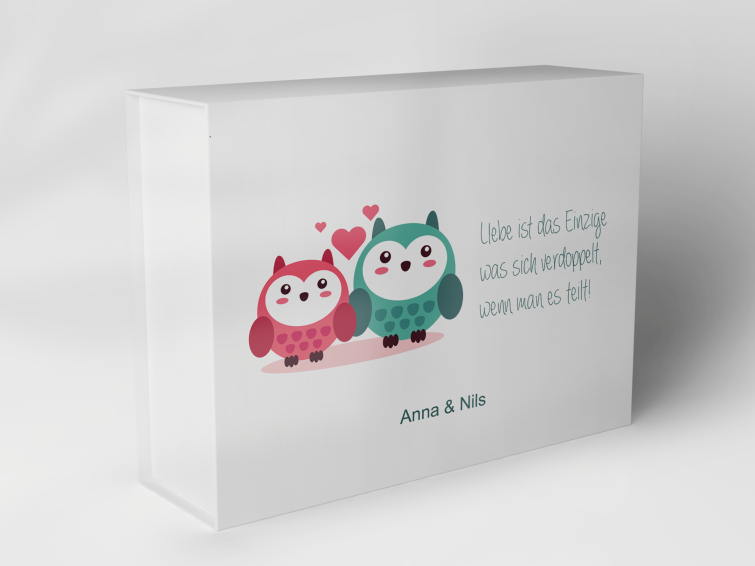 Geschenkbox "Eulen und Herzen" 1007_06_0003 