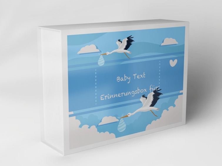 Geschenkbox "Störche und Wolken" 1007_01_0012 