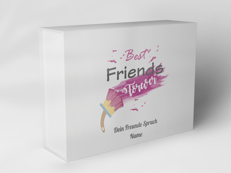 Geschenkbox "Freundschaft Pinselstrich" 1007_03_0007 