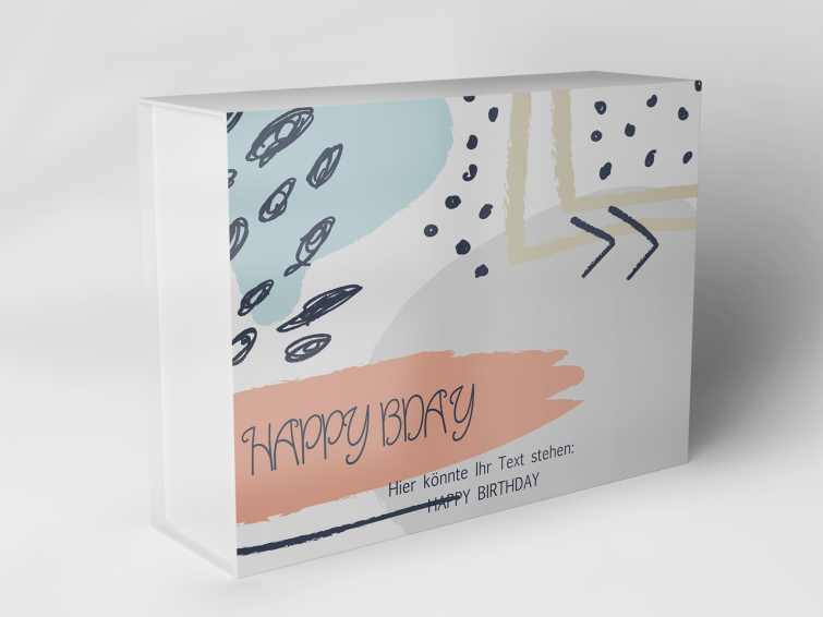 Geschenkbox "Pastellstreifen und Punkte" 1007_04_0026 