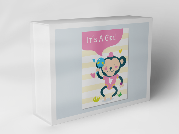 Geschenkbox "Affe und Herzen" 1007_01_0020 