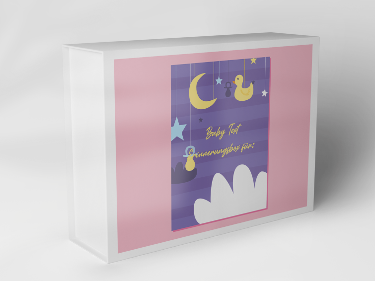 Geschenkbox "Mond Sterne Ente" 1007_01_0030 
