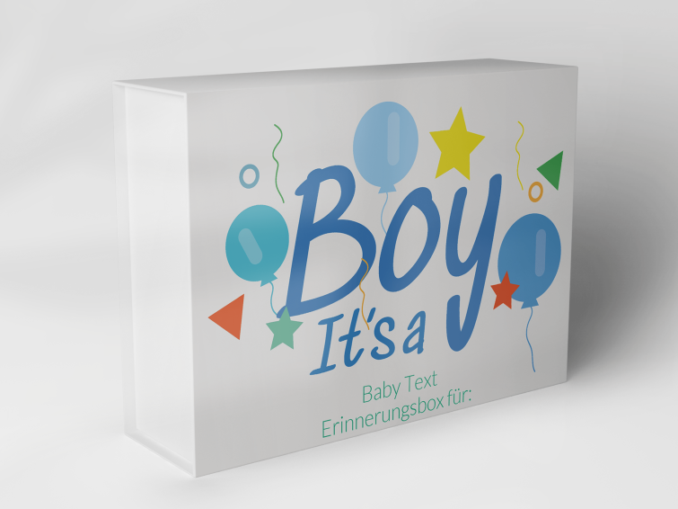 Geschenkbox "Balloons und Sterne" 1007_01_0059 