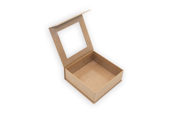 Magnetbox mit Sichtfenster 14x14x5 cm Auslaufartikel!