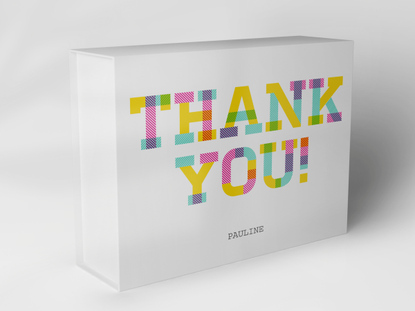Geschenkbox "bunte Thank You Schrift" 1007_02_0001 