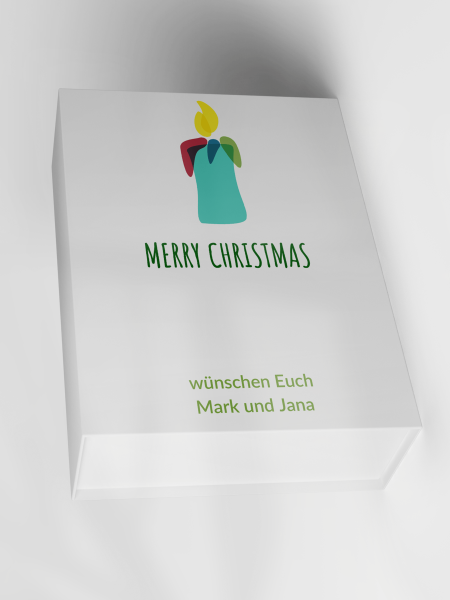 Geschenkbox "Weihnachtskerze" 1007_08_0003 Geschenkbox "Weihnachtskerze" 1007_08_0003