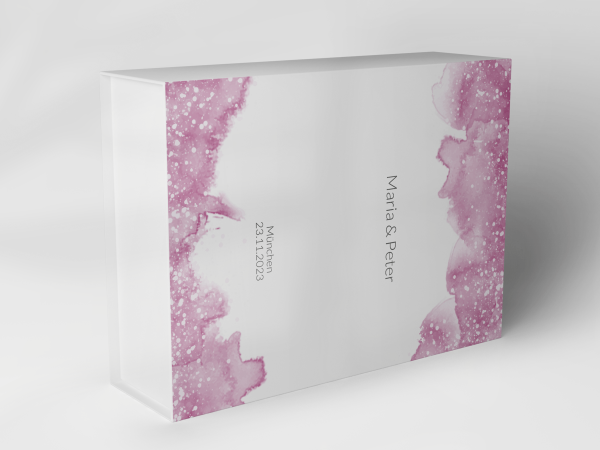Geschenkbox "Aquarell Blumenkranz" 1007_05_0005 Geschenkbox "Aquarell Blumenkranz" 1007_05_0005