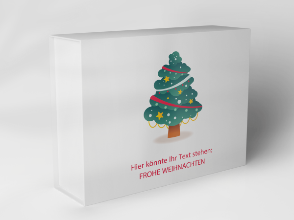 Geschenkbox "Weihnachtsbaum und Sterne" 1007_08_0011 Geschenkbox "Weihnachtsbaum und Sterne" 1007_08_0011