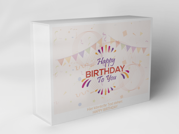 Geschenkbox "Geburtstagsbanner Konfetti" 1007_04_0012 Geschenkbox "Geburtstagsbanner Konfetti" 1007_04_0012
