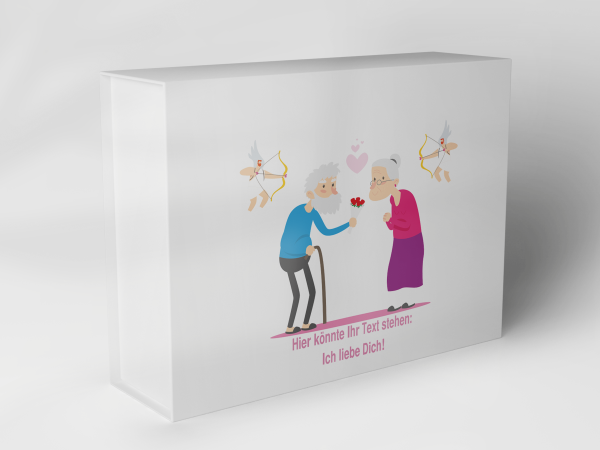 Geschenkbox "Seniorenliebe mit Amor" 1007_06_0007 Geschenkbox "Seniorenliebe mit Amor" 1007_06_0007