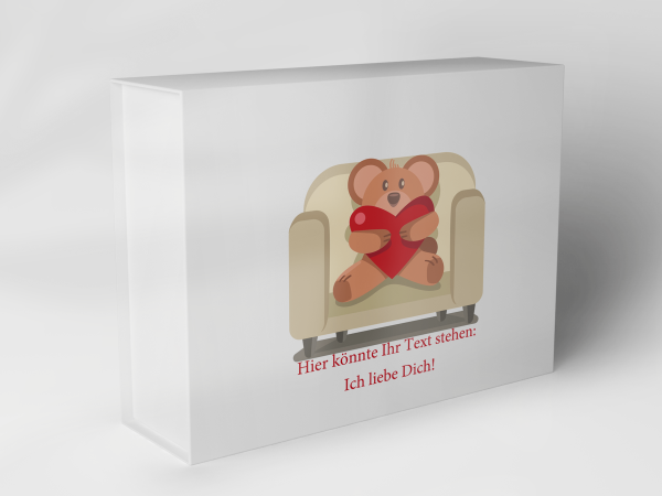 Geschenkbox "Teddybär mit Herz" 1007_06_0011 Geschenkbox "Teddybär mit Herz" 1007_06_0011