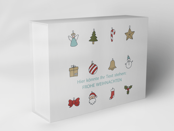 Geschenkbox "Weihnachtsfiguren und Symbole" 1007_08_0029 Geschenkbox "Weihnachtsfiguren und Symbole" 1007_08_0029