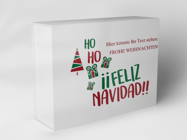 Geschenkbox "Weihnachtsbaum und Geschenke" 1007_08_0035 Geschenkbox "Weihnachtsbaum und Geschenke" 1007_08_0035