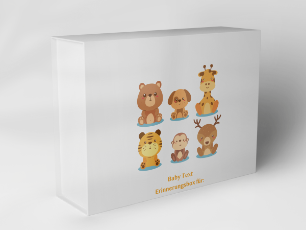 Geschenkbox "Babytiere und Waldtiere" 1007_01_0005 Geschenkbox "Babytiere und Waldtiere" 1007_01_0005