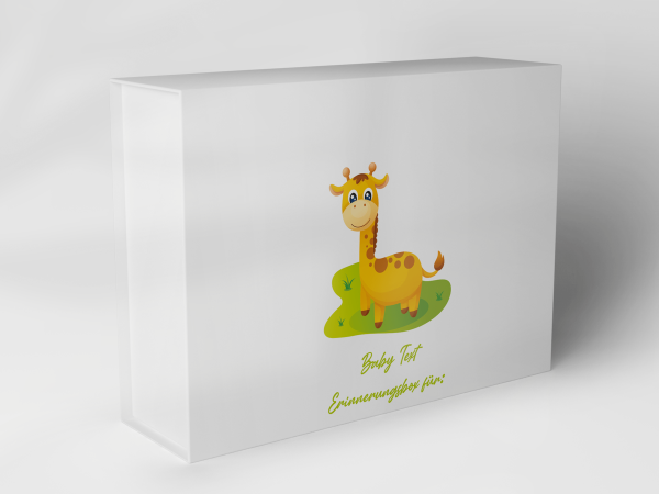 Geschenkbox "Giraffe Babytext" 1007_01_0015 Geschenkbox "Giraffe Babytext" 1007_01_0015