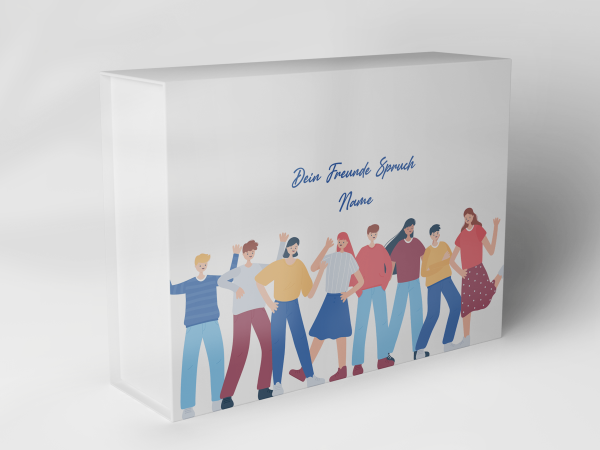 Geschenkbox "Freunde und Spruch" 1007_03_0005 