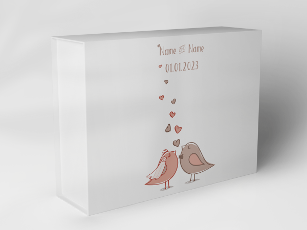 Geschenkbox "Vögel und Herzen" 1007_05_0014 Geschenkbox "Vögel und Herzen" 1007_05_0014