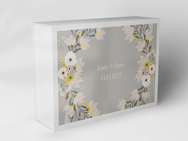 Geschenkbox "Blumenkranz Pastelltöne" 1007_05_0023 Geschenkbox "Blumenkranz Pastelltöne" 1007_05_0023