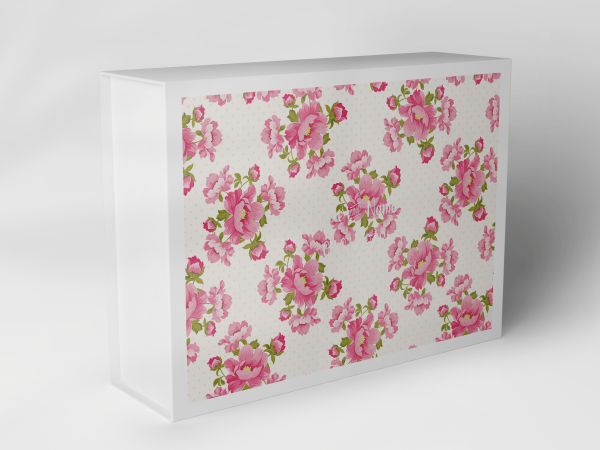Geschenkbox "Pinke Blumen" 1007_05_0034 Geschenkbox "Pinke Blumen" 1007_05_0034