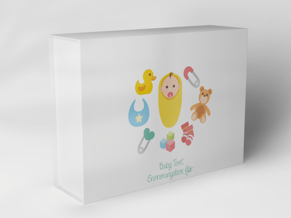 Geschenkbox "Babymotive und Spielzeug" 1007_01_0022 Geschenkbox "Babymotive und Spielzeug" 1007_01_0022