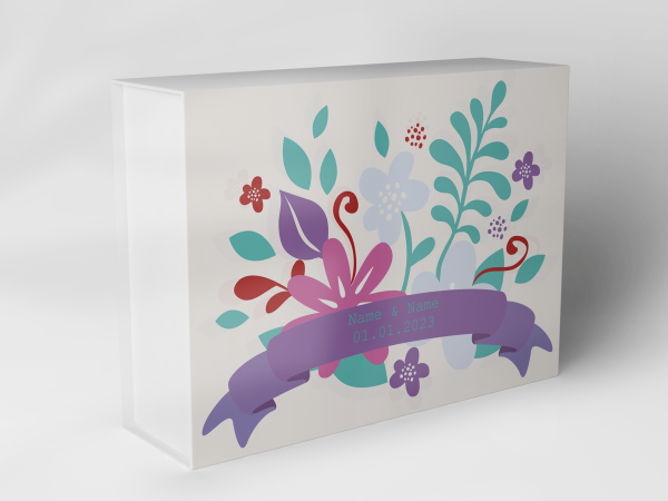 Geschenkbox "Blumen und Blattwerk" 1007_05_0037 Geschenkbox "Blumen und Blattwerk" 1007_05_0037