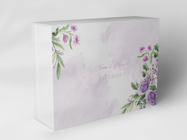 Geschenkbox "Lavendelblüten und Aquarell" 1007_05_0049 Geschenkbox "Lavendelblüten und Aquarell" 1007_05_0049
