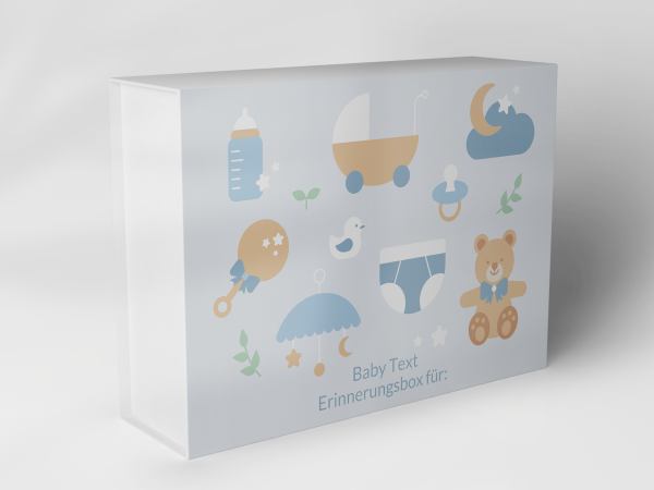 Geschenkbox "Babyausstattung und Teddy" 1007_01_0038 Geschenkbox "Babyausstattung und Teddy" 1007_01_0038