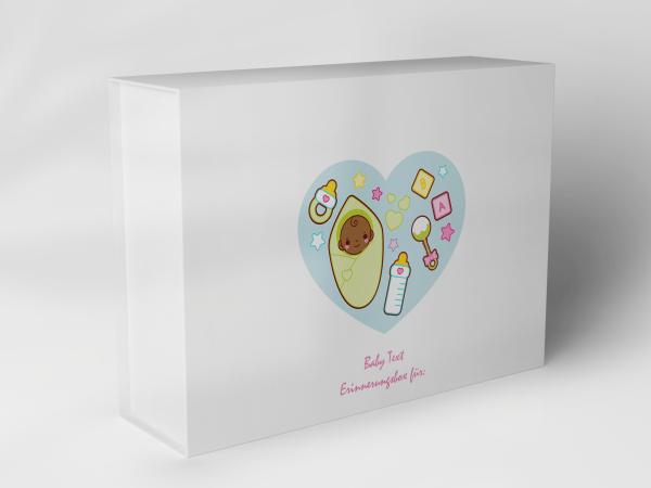 Geschenkbox "Baby Herzen und Sterne" 1007_01_0049 Geschenkbox "Baby Herzen und Sterne" 1007_01_0049