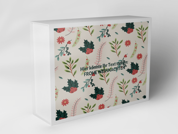Geschenkbox "Weihnachtsbeeren und Zweige" 1007_08_0048 Geschenkbox "Weihnachtsbeeren und Zweige" 1007_08_0048