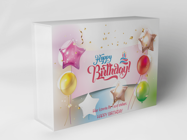 Geschenkbox "Geburtstagsballons und Sterne" 1007_04_0040 Geschenkbox "Geburtstagsballons und Sterne" 1007_04_0040