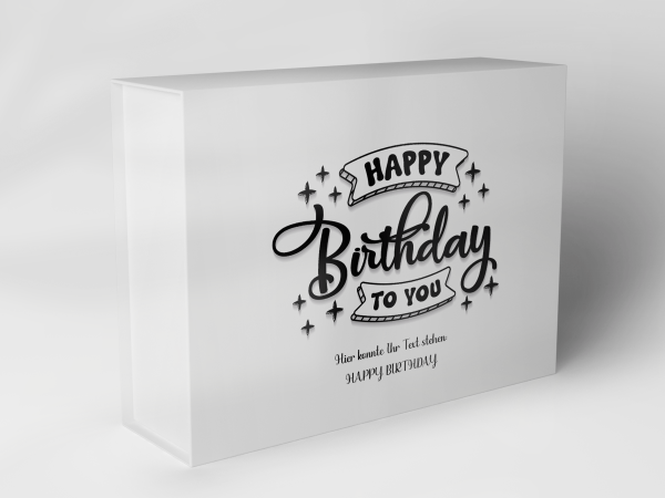 Geschenkbox "Happy Birthday Sterne" 1007_04_0046 Geschenkbox "Happy Birthday Sterne" 1007_04_0046