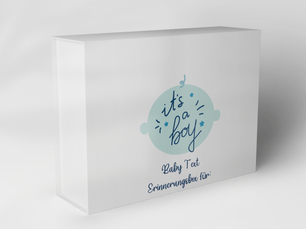 Geschenkbox "Baby Junge" 1007_01_0058 Geschenkbox "Baby Junge" 1007_01_0058