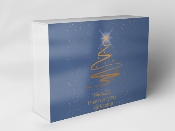 Geschenkbox "Weihnachtsbaum mit Sternen" 1007_08_0068 Geschenkbox "Weihnachtsbaum mit Sternen" 1007_08_0068